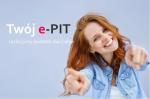 Złożenie PIT będzie jeszcze prostsze - plakat promujący składanie e-PIT.