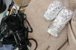 Pakunek z marihuaną znaleziony w bagażu mieszkanki Bytomia