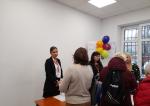 pracowniczki  Pierwszego Urzędu Skarbowego w Opolu rozmawiają z kobietami z Ukrainy