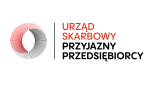 grafika z napisem urząd skarbowy przyjazny przedsiębiorcy