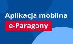 grafika z napisem Aplkacja e-Paragony