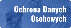 baner dotyczący ochrony danych osobowych